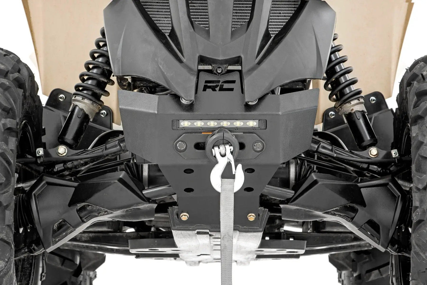 Rough Country Winch Bumper | 4500-Lb Winch | Synthetic Rope | Can-Am Renegade 1000/Renegade 500 by Rough Country