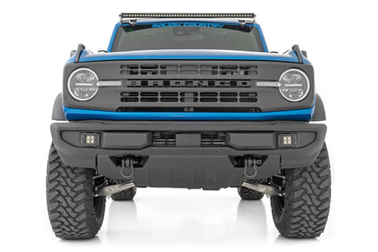 Rough Country LED Light Kit | Upper Windshield | 50" Spectrum Single Row | Ford Bronco (21-25) by Rough Country