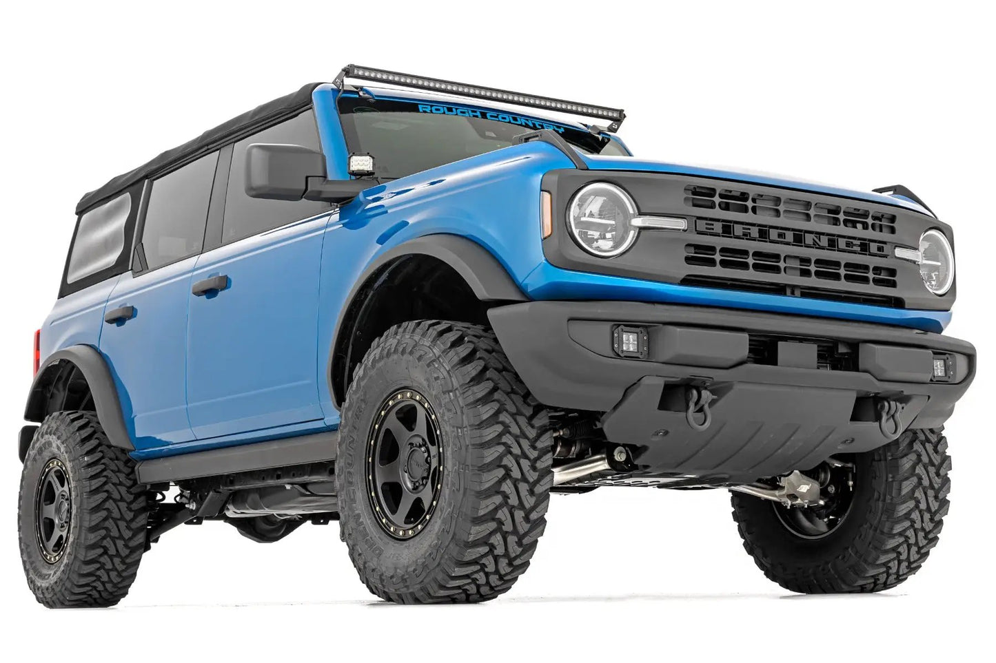 Rough Country Tow Hook Brackets | D-Ring Combo | Ford Bronco 4WD (2021-2025) by Rough Country