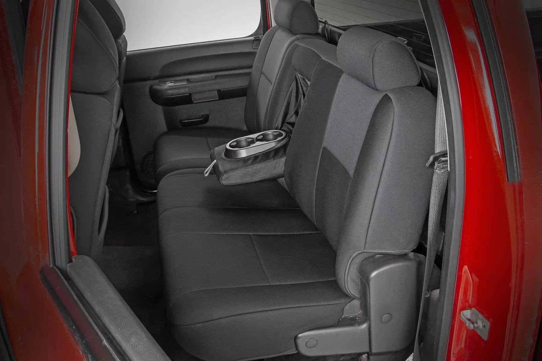 Rough Country Seat Covers | FR 40/40/20 & RR Full Bench | Chevy/GMC 1500/2500HD (07-13) by Rough Country