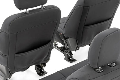 Rough Country Seat Covers | Front Bucket Seats | Ford F-150/Lightning/F-250/F-350 (15-25) by Rough Country