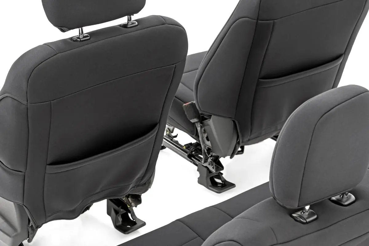 Rough Country Seat Covers | FR Bucket and RR Bench | Ford F-150/Lightning/F-250/F-350 (15-25) by Rough Country