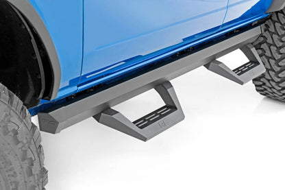 Rough Country SRX2 Adjustable Aluminum Step | Ford Bronco 4WD (2021-2025) by Rough Country