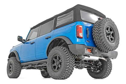 Rough Country SRX2 Adjustable Aluminum Step | Ford Bronco 4WD (2021-2025) by Rough Country