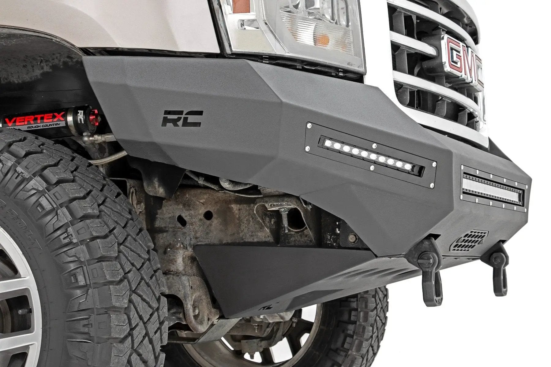 Rough Country Front Bumper | Fabricated | Prerunner | LED | GMC Sierra 1500 2WD/4WD (07-13) by Rough Country