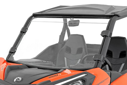 Rough Country Full Windshield | Scratch Resistant | Can-Am Maverick Sport 1000R by Rough Country