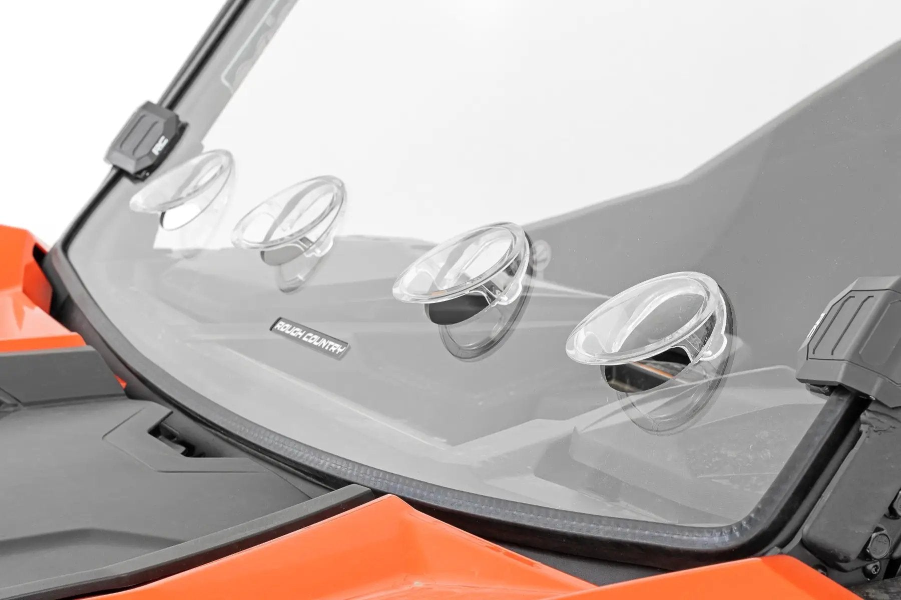 Rough Country Vented Full Windshield | Scratch Resistant | Can-Am Maverick Sport 1000R by Rough Country