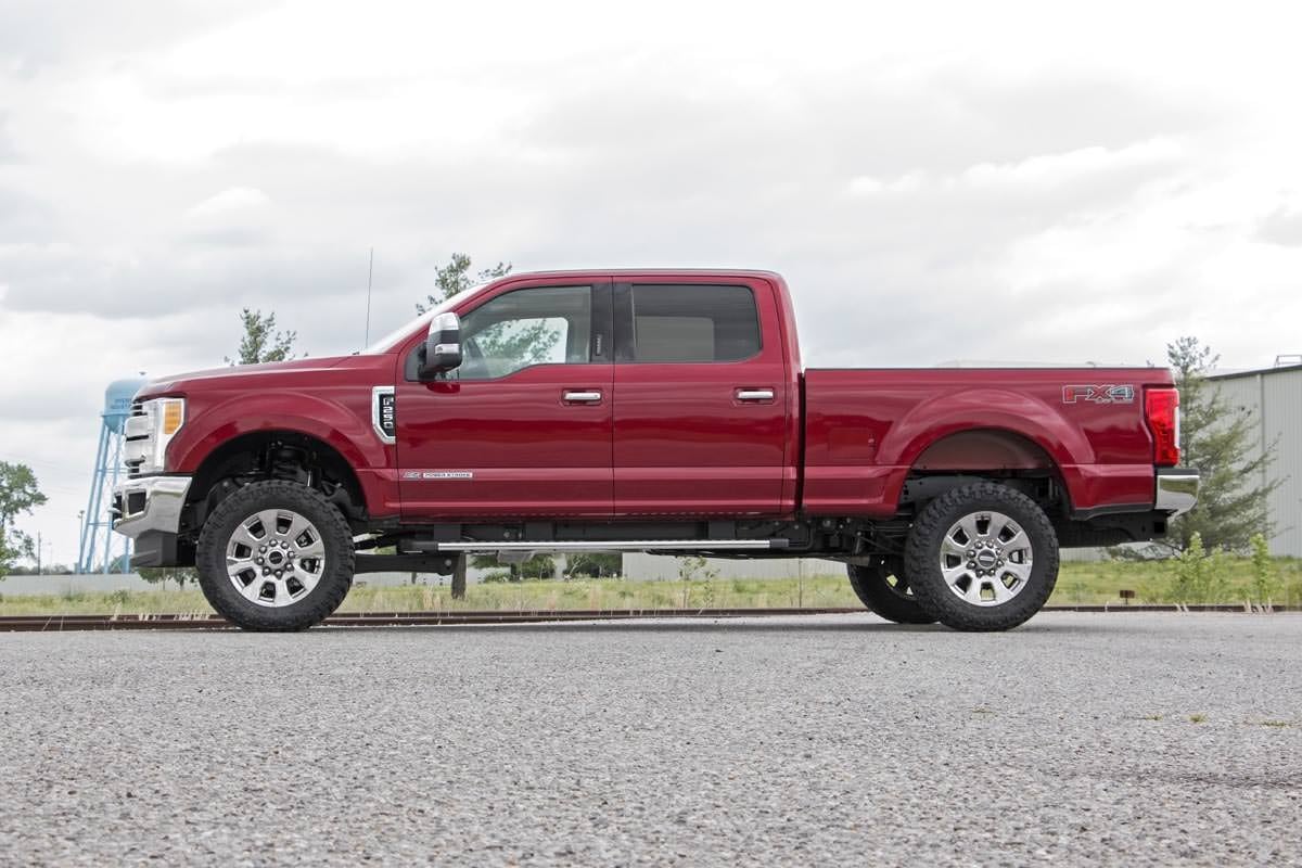 Rough Country 3 Inch Lift Kit | V2 | Front Diesel Coils | Ford F-250 Super Duty 4WD (17-22)