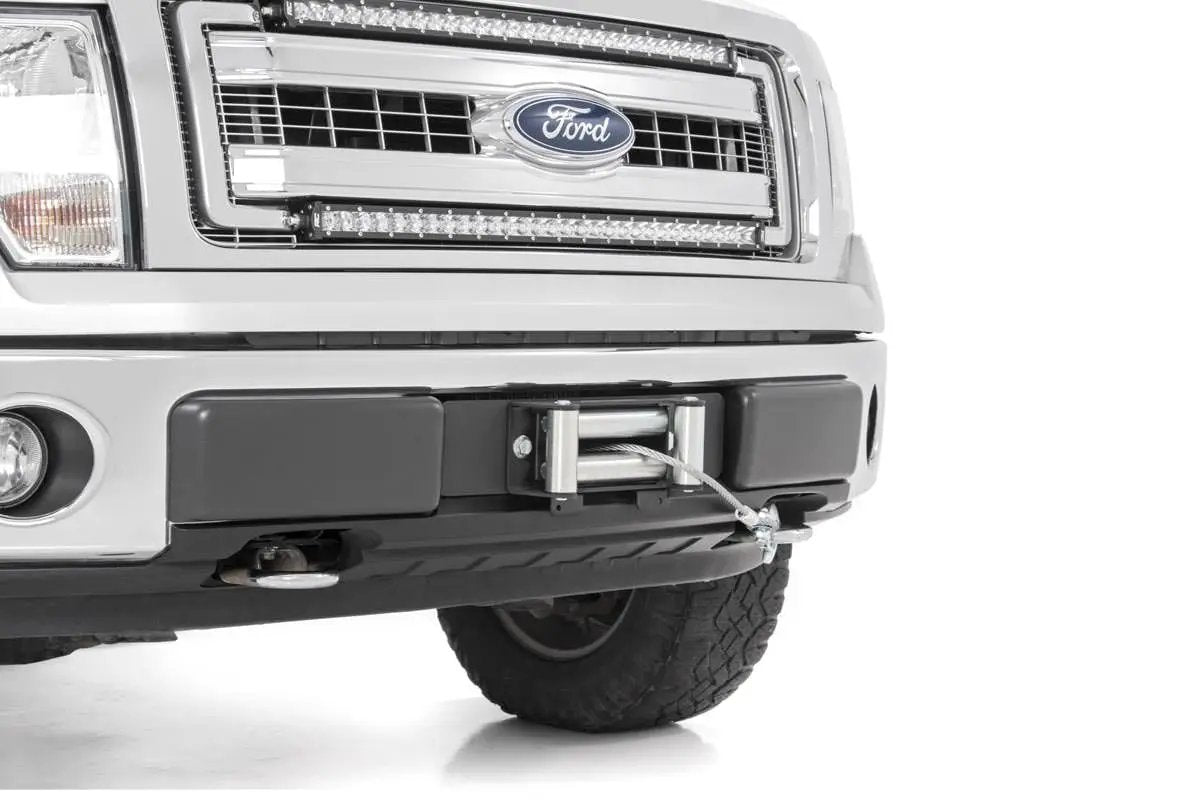 Rough Country Hidden Winch Mounting Plate | Ford F-150 2WD/4WD (2009-2014) by Rough Country
