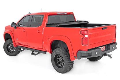Rough Country SRX2 Adj Aluminum Step | Crew Cab | Chevy/GMC 1500/2500HD (19-26) by Rough Country
