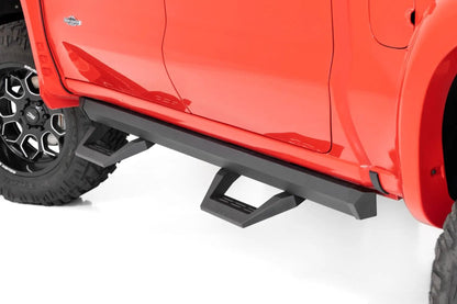 Rough Country SRX2 Adj Aluminum Step | Crew Cab | Chevy/GMC 1500/2500HD (19-26) by Rough Country
