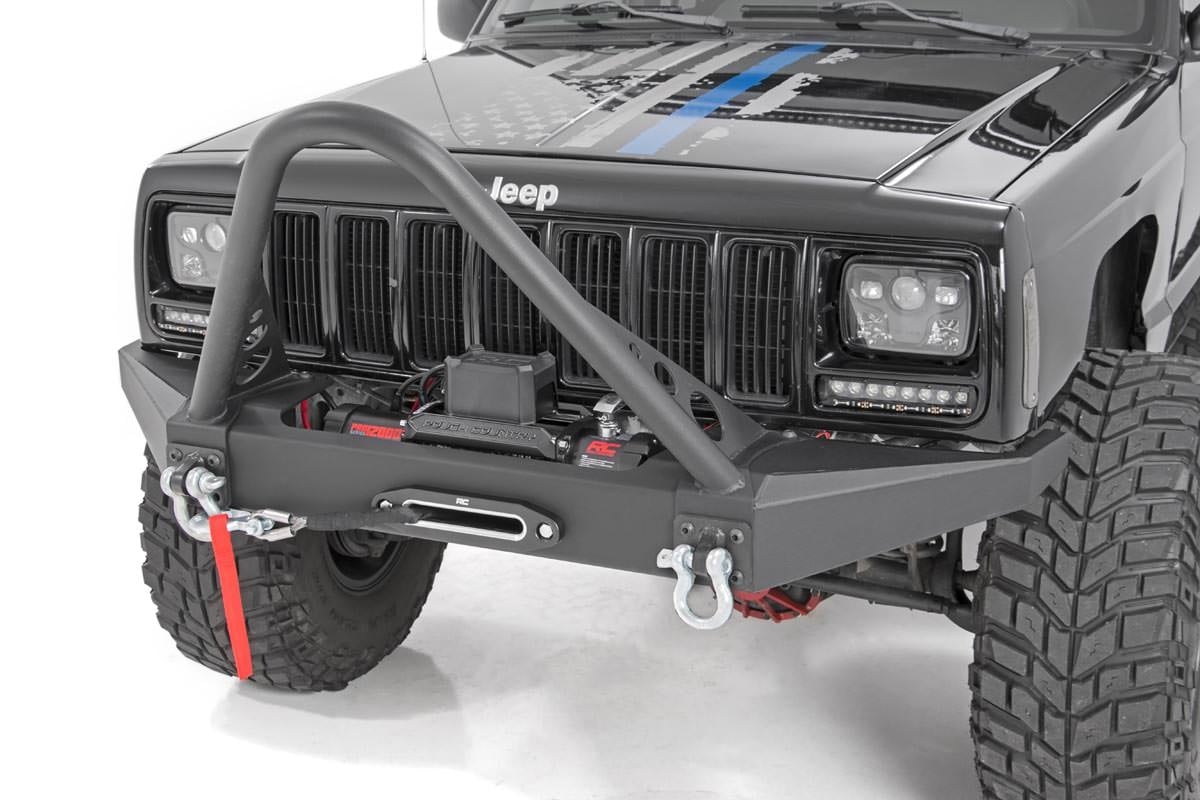 Rough Country Bumper Stinger Bar | Jeep Cherokee XJ 2WD/4WD (1984-2001)