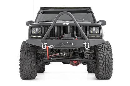 Rough Country 4.5 Inch Lift Kit | RR Springs | X-Series | Jeep Cherokee XJ 2WD/4WD (84-01) by Rough Country