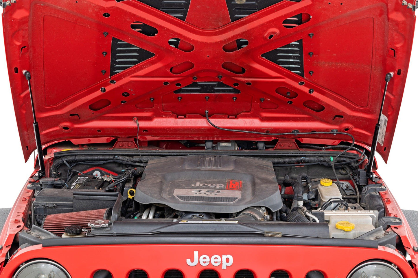 Amortiguadores de Capó | Hidráulicos | Jeep Wrangler JK/Wrangler Unlimited (2007-2018)