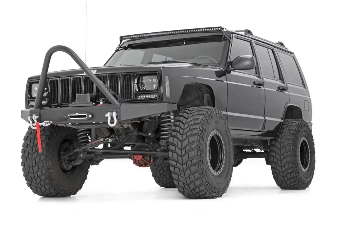 Rough Country 4.5 Inch Lift Kit | V2 | Rear AAL | Jeep Cherokee XJ 2WD/4WD (1984-2001) by Rough Country