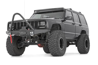 Rough Country 50 Inch Black Series LED Light Bar | Curved | Single Row by Rough Country