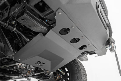 Defensa delantera | Alto despeje | Cabrestante Serie Pro de 12000 lb | Cable sintético Toyota Tacoma 4WD (16-23)