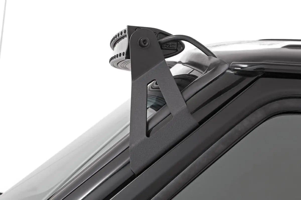 Rough Country 50 Inch Black Series LED Light Bar | Curved | Single Row by Rough Country