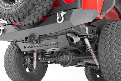 Rough Country Muffler Skid Plate | Jeep Wrangler JK/Wrangler Unlimited (2007-2018) by Rough Country