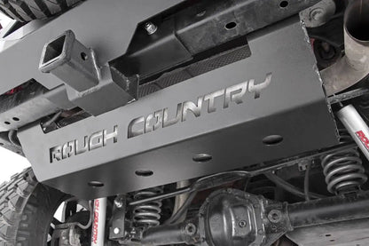 Rough Country Muffler Skid Plate | Jeep Wrangler JK/Wrangler Unlimited (2007-2018) by Rough Country