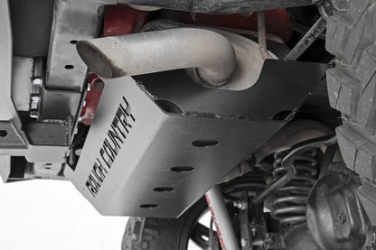 Rough Country Muffler Skid Plate | Jeep Wrangler JK/Wrangler Unlimited (2007-2018) by Rough Country
