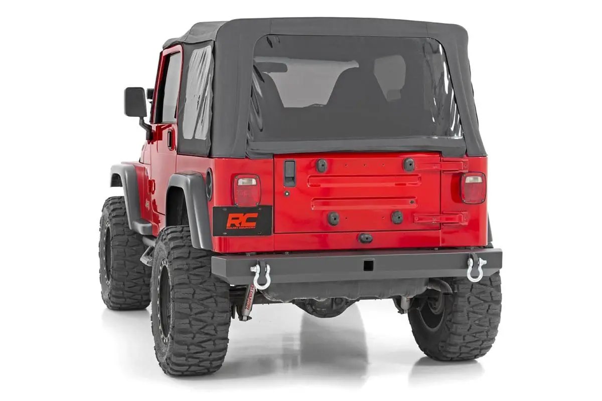 Rough Country Rear Bumper | Full Width | Jeep Wrangler TJ (97-06)/Wrangler Unlimited (04-06) by Rough Country