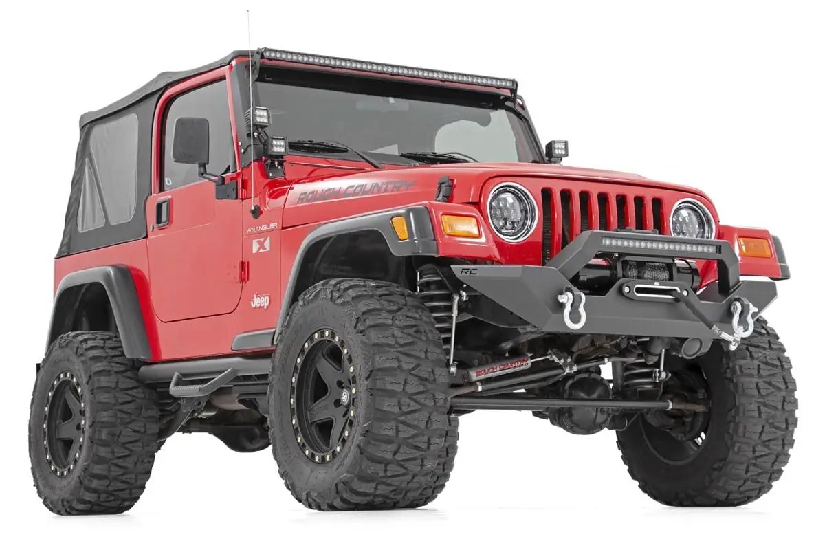 Rough Country Front Bumper | Rock Crawler | Jeep Wrangler TJ (97-06)/Wrangler Unlimited (04-06) by Rough Country