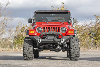 Rough Country Front Bumper | Rock Crawler | Jeep Wrangler TJ (97-06)/Wrangler Unlimited (04-06) by Rough Country