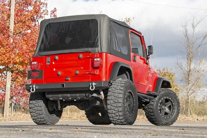 Rough Country Rear Bumper | Full Width | Jeep Wrangler TJ (97-06)/Wrangler Unlimited (04-06) by Rough Country
