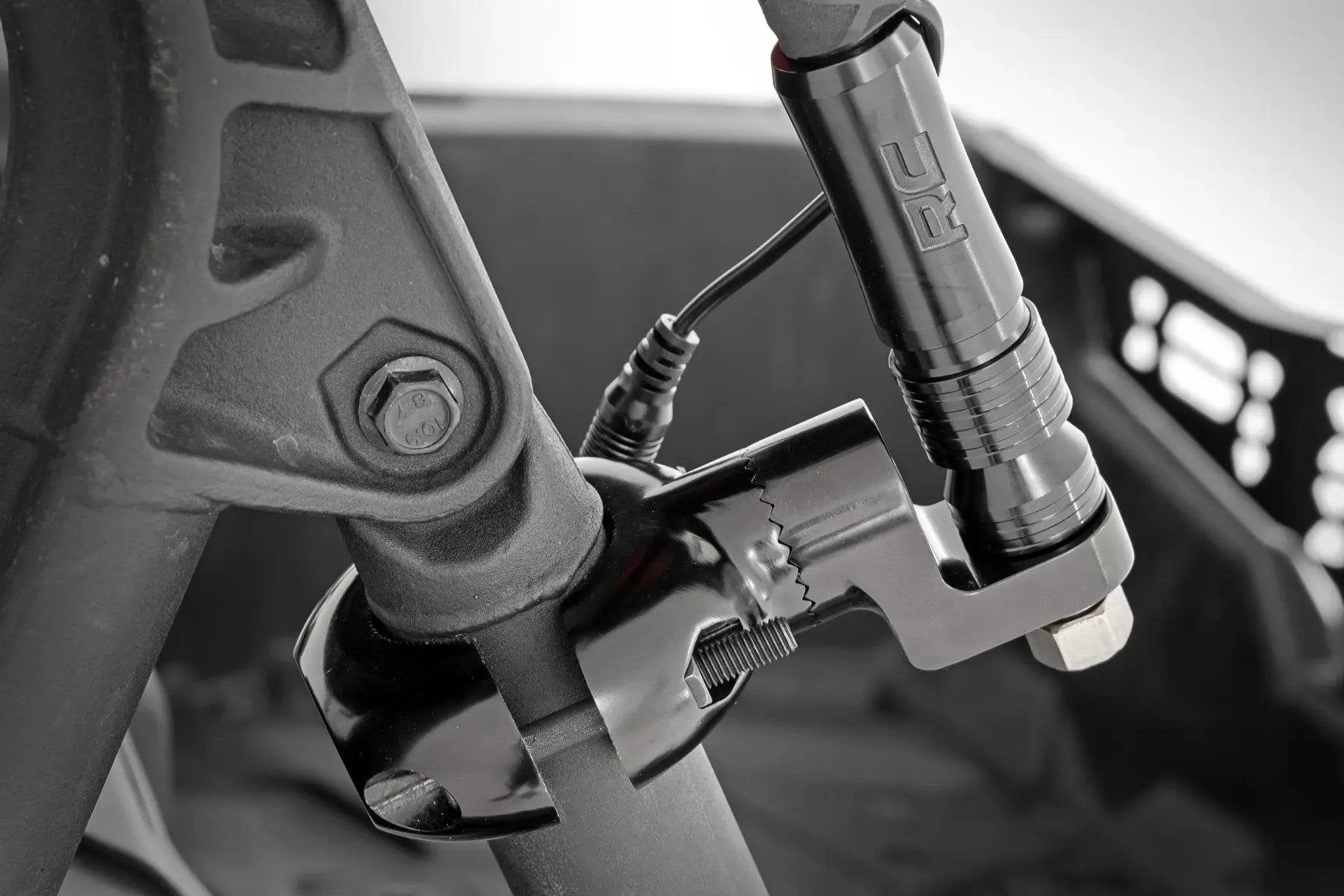 Rough Country Universal LED Whip Mount | Fits 1.25" - 2" Roll Bars by Rough Country