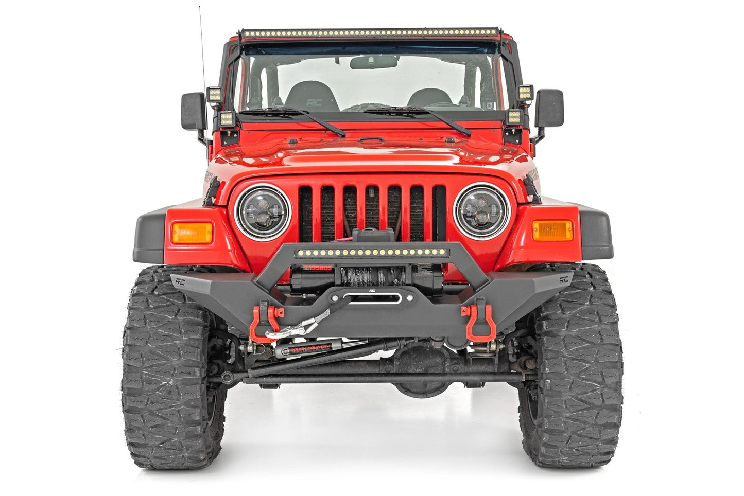 Rough Country Fender Flares | 5.5" Wide | Jeep Wrangler TJ (97-06)/Wrangler Unlimited (04-06)