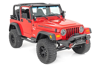 Rough Country Fender Flares | 5.5" Wide | Jeep Wrangler TJ (97-06)/Wrangler Unlimited (04-06)