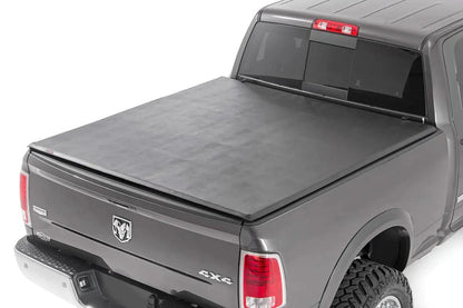 Rough Country Soft Tri-Fold Bed Cover | 5'7" Bed | Ram 1500 2WD/4WD (2009-2018 & Classic) by Rough Country