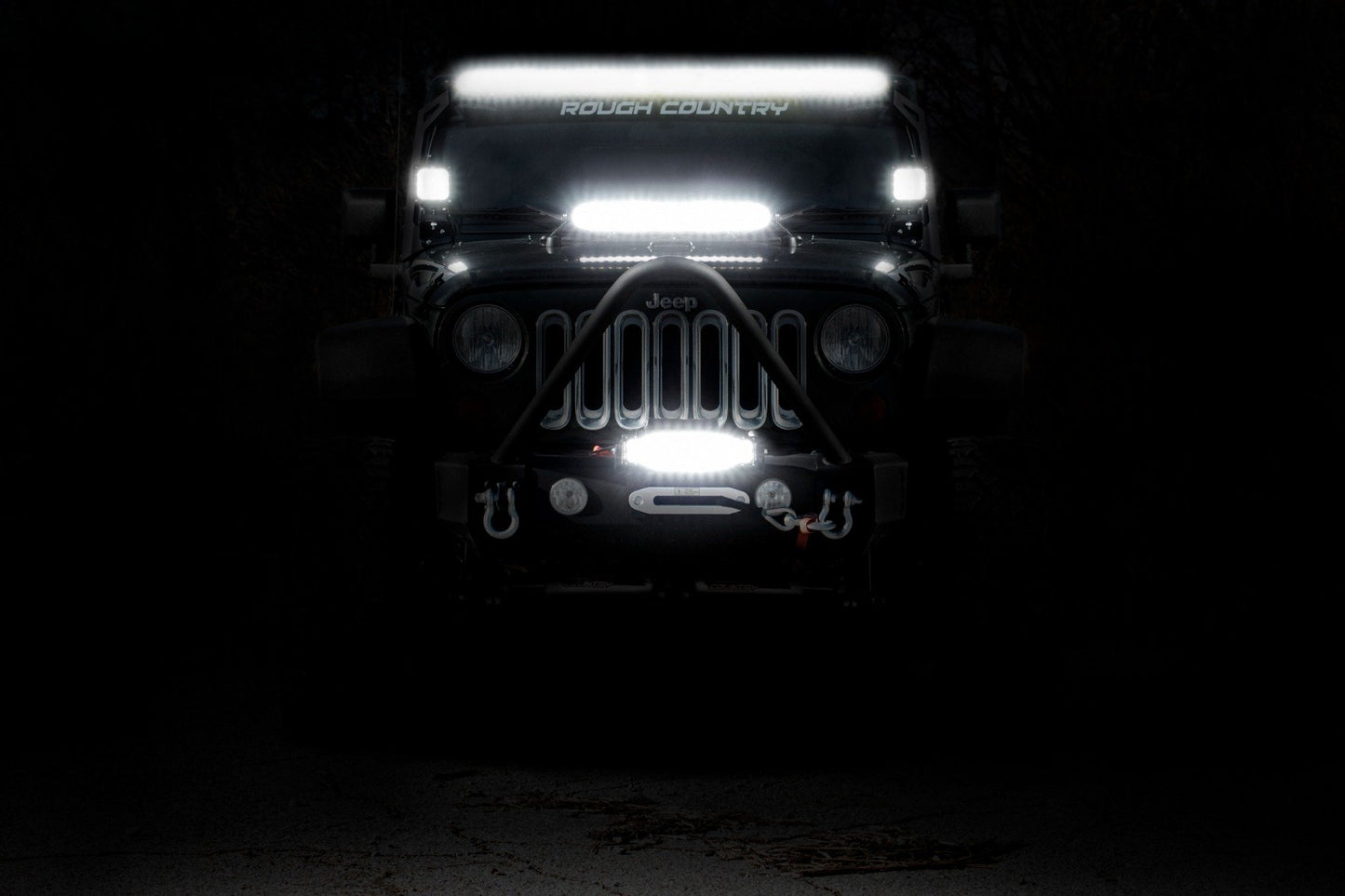 Rough Country 50 Inch Black Series LED Light Bar | Dual Row