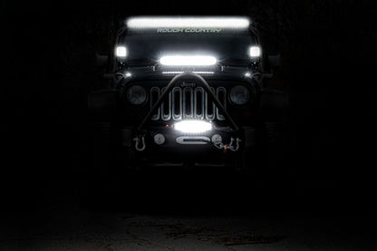 Rough Country 50 Inch Black Series LED Light Bar | Dual Row