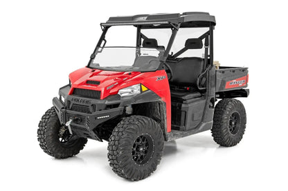 Rough Country Bumper Wings | 6" Black Slimline LED Pair | Polaris Ranger 1000/Ranger XP 900/1000 by Rough Country
