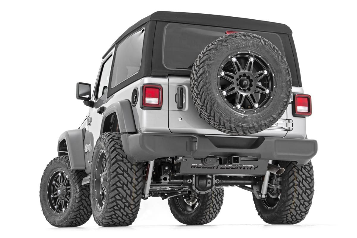 Защита днища | Глушитель | Jeep Wrangler JL/Wrangler Unlimited 4WD (2018-2026)