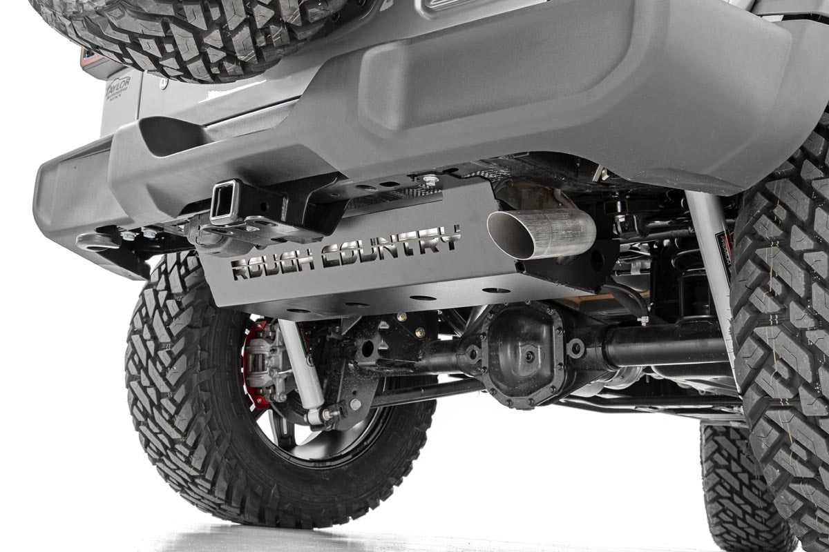 Защита днища | Глушитель | Jeep Wrangler JL/Wrangler Unlimited 4WD (2018-2026)