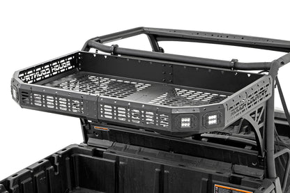 Bandeja de Carga | Pares de LED Duales de 2" Negros | Montaje Empotrado | Polaris Ranger XP 1000