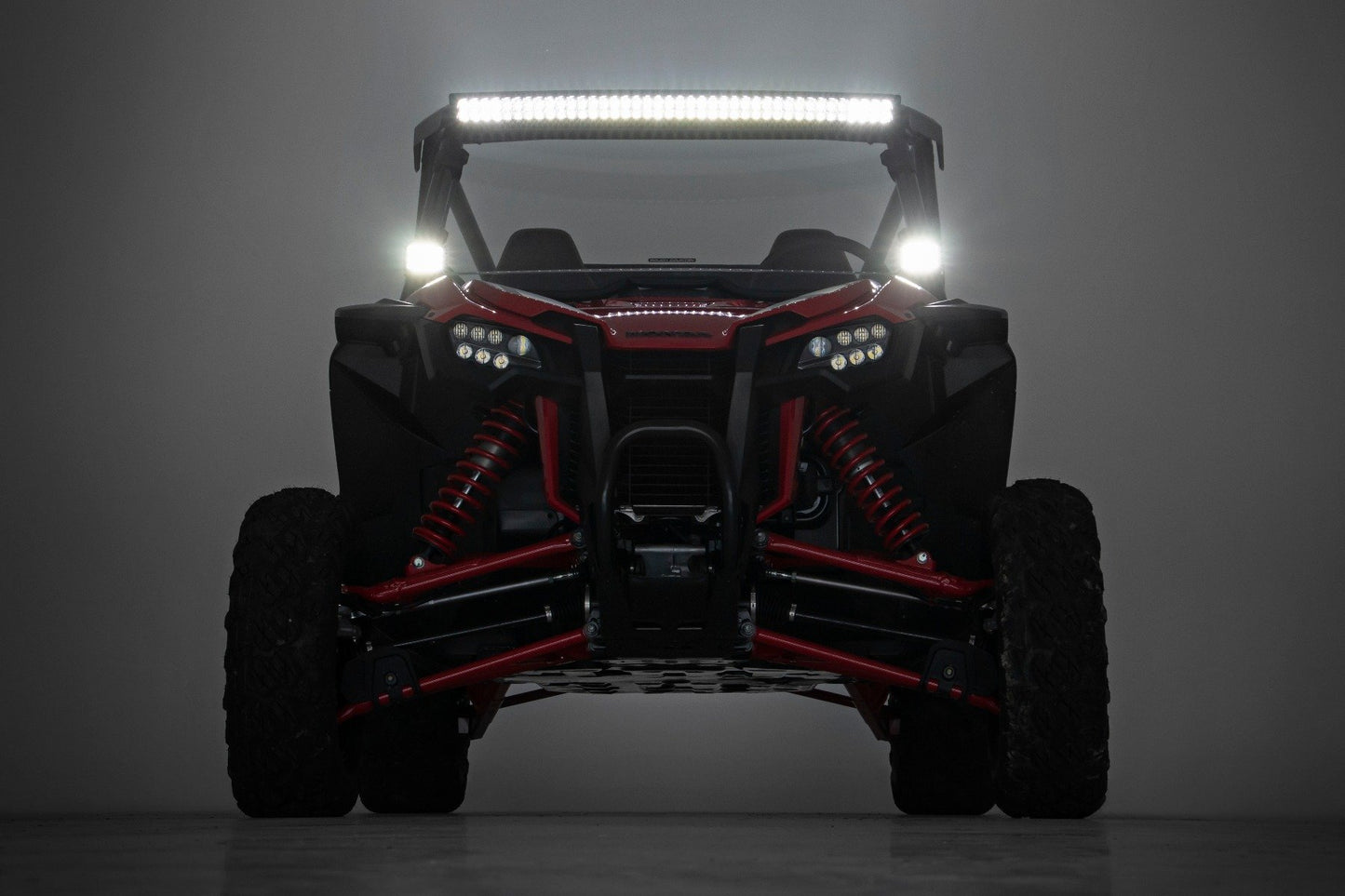Barra de luces LED de la serie negra de 40 pulgadas | Curva | Doble fila