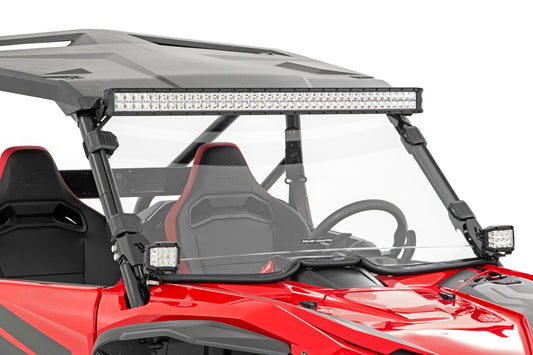 Rough Country LED Light Kit | Cage Mount | 2" Black Pair | Honda Talon 1000