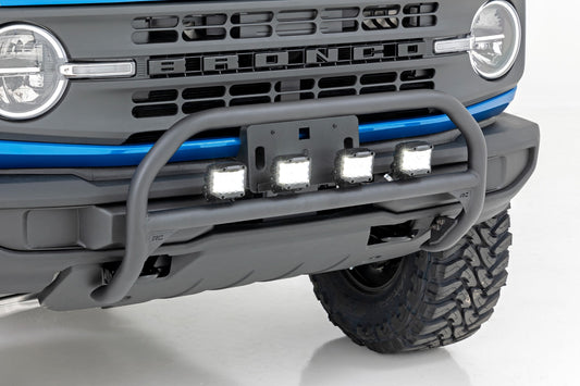 Barra Protectora | LED Redondos de 3.5 Pulgadas (x4) | Ford Bronco 4WD (2021-2025)