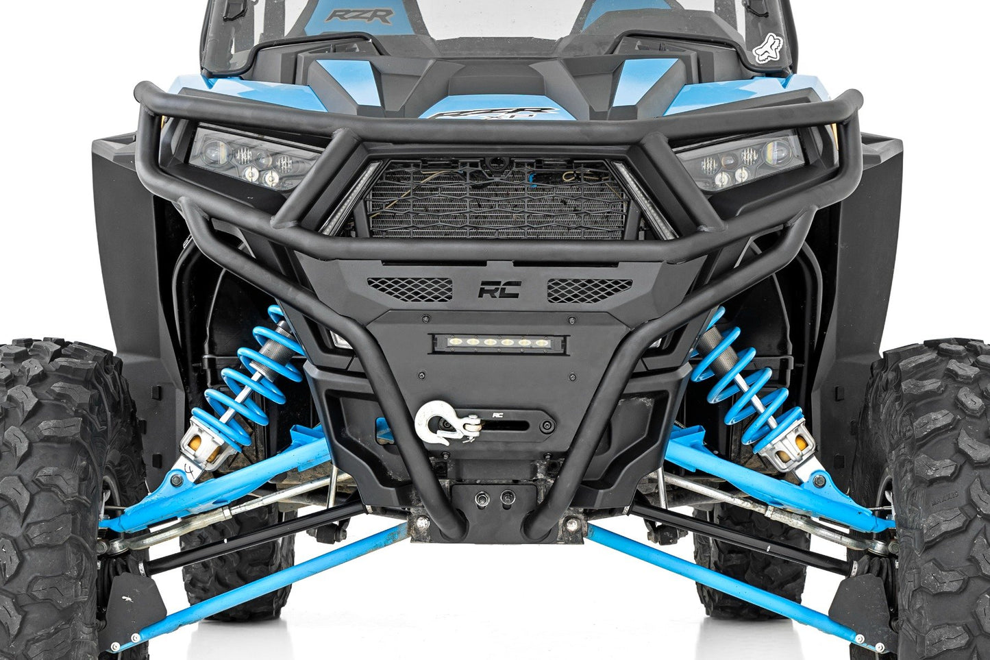 Defensa tubular | Delantera | LED Serie Negra | Luz de 6" | Línea delgada | Polaris RZR XP 1000