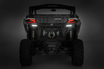 Barra de luz LED Serie Negra de 6 pulgadas | Diseño delgado | Par