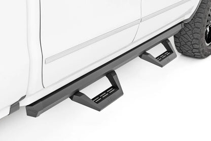 Rough Country SRX2 Adj Aluminum Step | Crew Cab | Chevy/GMC 1500/2500HD/3500HD (07-18 & Classic) by Rough Country