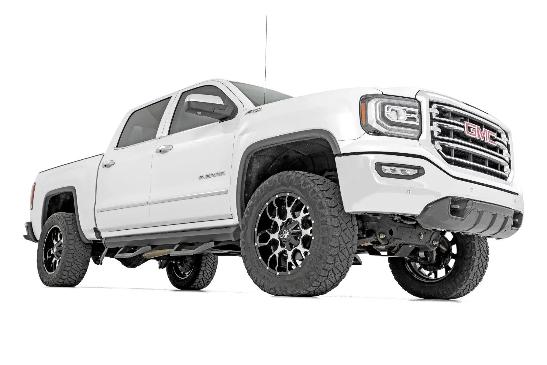 Rough Country SRX2 Adj Aluminum Step | Crew Cab | Chevy/GMC 1500/2500HD/3500HD (07-18 & Classic) by Rough Country