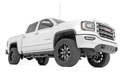 Rough Country SRX2 Adj Aluminum Step | Crew Cab | Chevy/GMC 1500/2500HD/3500HD (07-18 & Classic) by Rough Country