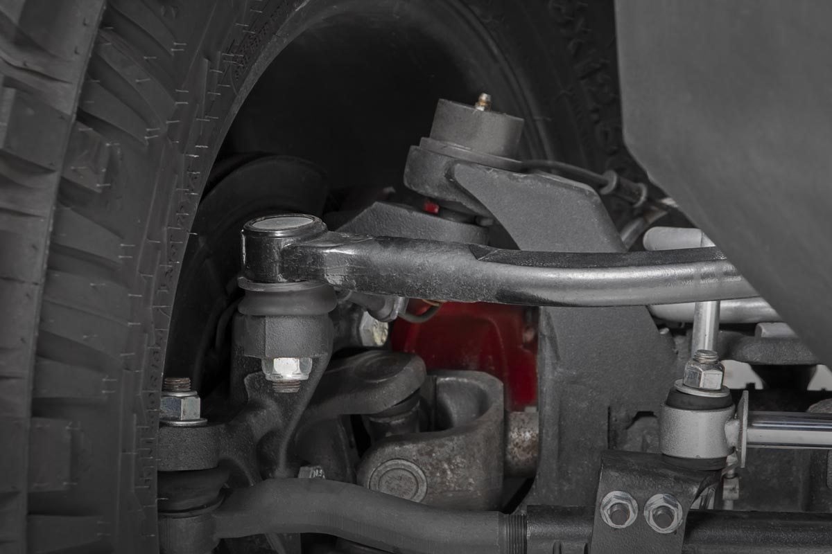 Rough Country High Steer Kit | Track Bar Bracket Combo | Jeep Wrangler JK/Wrangler Unlimited (07-18)