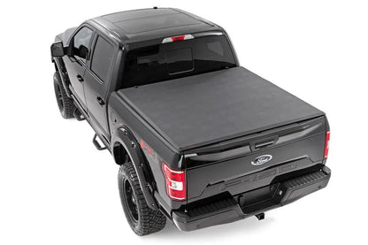 Rough Country Soft Tri-Fold Bed Cover | 5'7" Bed | Ford F-150 2WD/4WD (2001-2003) by Rough Country