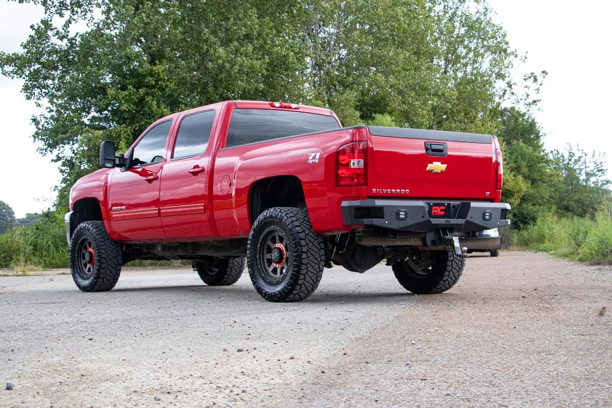 Rough Country Rear Bumper | Chevy Silverado & GMC Sierra 2500HD/3500HD 2WD/4WD (2011-2019) by Rough Country